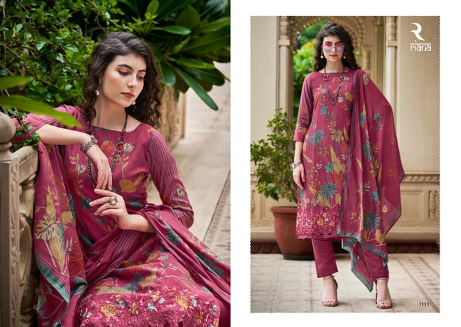 Nusrat By Raina Muslin Embroidery Designer Salwar Kameez Wholesalers In Delhi